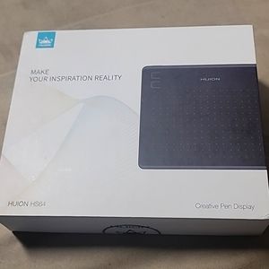 Huion hs64 phone, computer drawing tablet